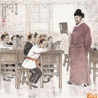 古代作者馮夢龍畫像頭像